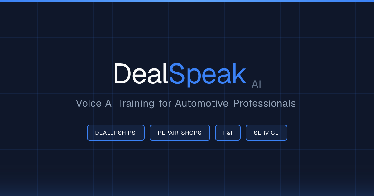 AI Conversation Practice for Every Industry — DealSpeak AI